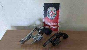 Policia Militar prende suspeitos de tentar assassinar jovem na Capital e apreende armas do crime