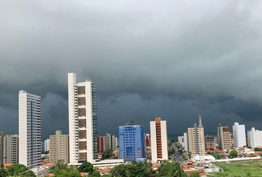 Centro de João Pessoa é região mais atingida pelas chuvas, com 116,8 mm