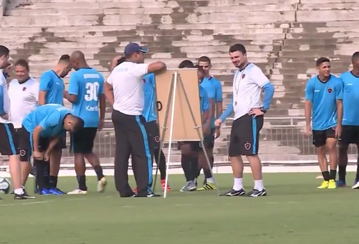 Treino botafogo nordestao