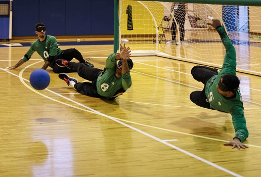 Paralimpíada: Brasil goleia Lituânia na estreia do goalball masculino