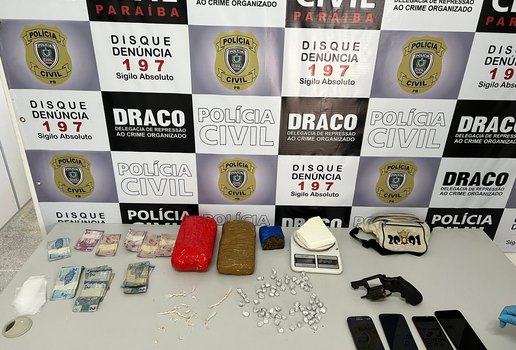 Polícia apreende armas e drogas após confronto com suspeitos na PB