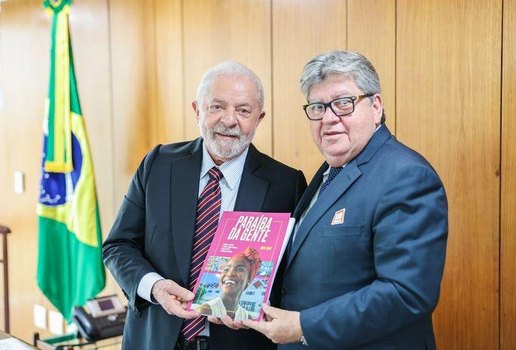 Encontro de Lula e João no início deste mês em Brasília.