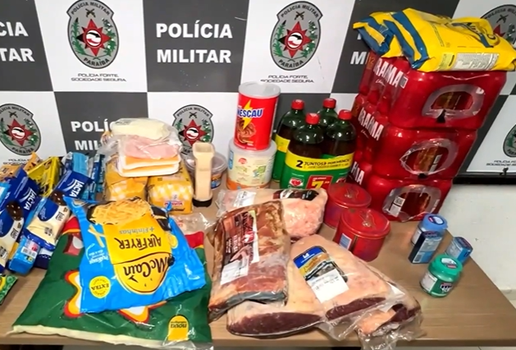 Produtos roubados supermercado cabedelo