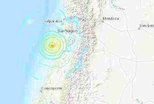 Terremoto no C Hile 2 de agosto