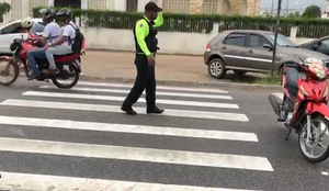 Atropelamento faixa de pedestre Jose Americo