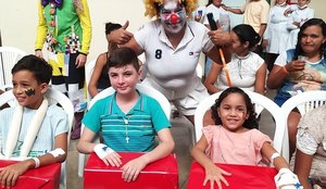 Pacientes do Trauma JP ganham festa do Dia das Criancas 3