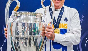 Ancelotti é treinador do Real Madrid, da Espanha