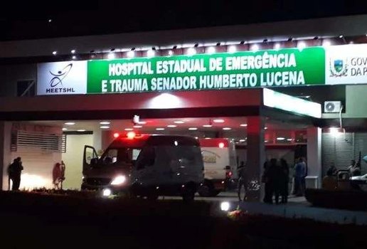 Vítima foi transferida ao Hospital de Emergência e Trauma de João Pessoa
