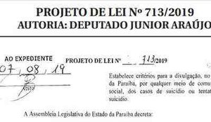 PROJETO DE LEI 713