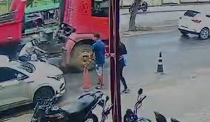 Atropelamento motociclista