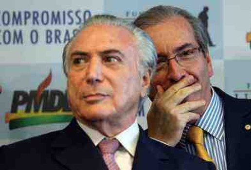 Eduardo cunha michel temer