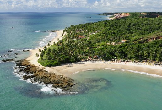 Praia de Coqueirinho, no Conde