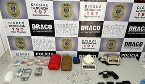 Polícia apreende armas e drogas após confronto com suspeitos na PB