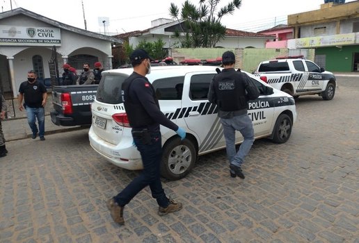 Operacao conjunta prende tres suspeitos de roubos e homicidio na cidade de Solanea