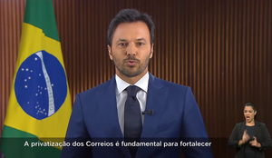 Ministro Fábio Faria defende privatização dos Correios em pronunciamento