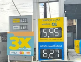 Anuncio de precos gasolina