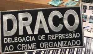 Cigarros contrabandeados apreendidos pela Polícia Civil na PB.