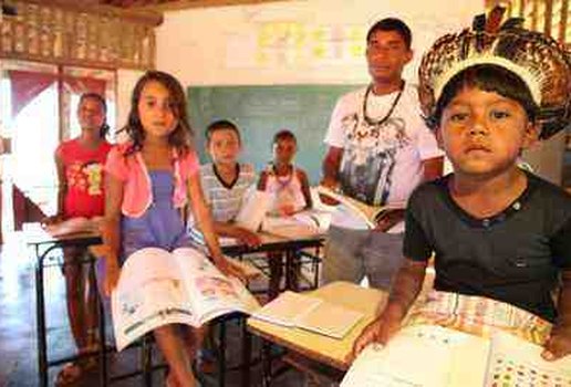 Indigenas cobram melhores condicoes de ensino na Paraiba Foto Governo Federal