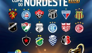 Equipes classificadas à fase de grupos da Copa do Nordeste
