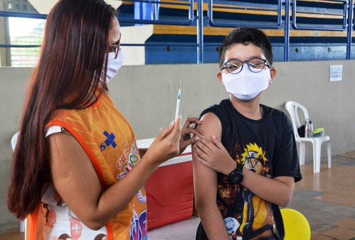 João Pessoa tem 30% do público infantil vacinado.