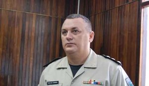 O coronel Almeida foi exonerado da direção geral