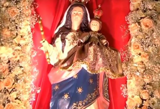 Imagem nossa senhora da penha romaria