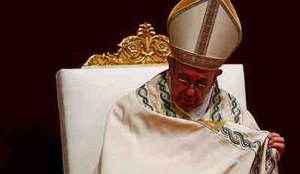 Papa francisco 1 missa do ano