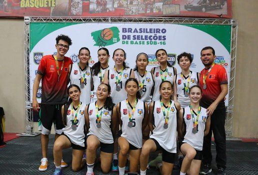 SELEÇÃO FEMININA DE BASQUETE SUB-16