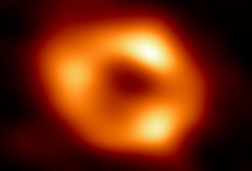  A imagem é do Sagitário A*, um buraco negro