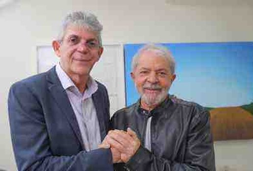 Lula e ricardo coutinho foto divulgacao PT