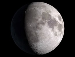 Foto da Lua credito reproducao youtube NASA Goddard Space Flight Center