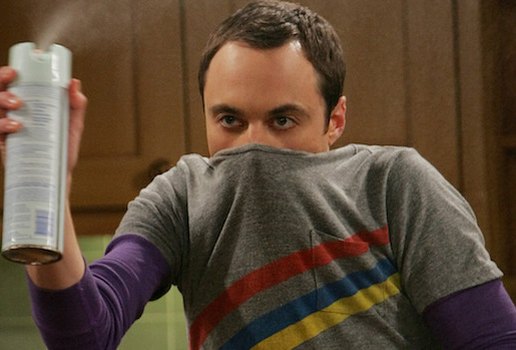 Sheldon cooper spray