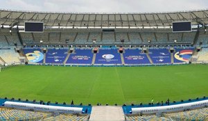 Estádio do Maracanã pronto para a final