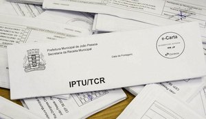 Contribuintes podem antecipar pagamento do IPTU e TCR em João Pessoa