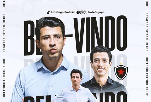 FECHADO COM O BELO O Botafogo PB SAF tem um novo nome a frente do seu departamento de futebol