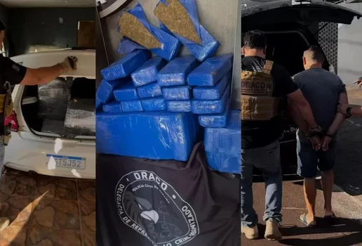 Operação conjunta entre Paraíba e Paraná apreende mais de 250 quilos de drogas