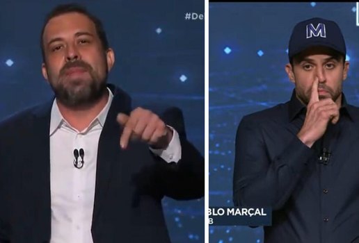 Marcal Boulos debate sp foto reproducao tv bandeirantes