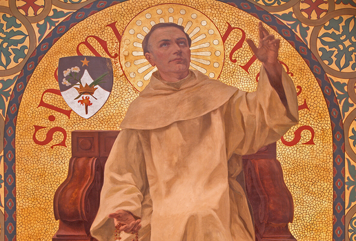 São Domingos de Gusmão é conhecido entre os fiéis por sua caridade e bondade com os pobres (Imagem: Renata Sedmakova | Shutterstock)