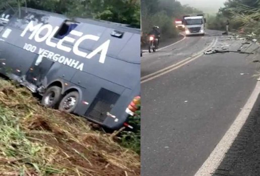 Acidente aconteceu na rodovia BR-316