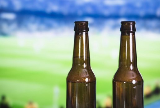 cerveja estádio de futebol