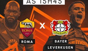 SBT transmite Roma x Bayer Leverkusen pela Europa League