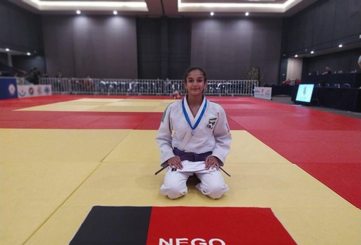 Maria eduarda judo foto divulgacao