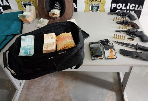 Assalto banco taperoa