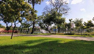 Parque da Lagoa, no Centro de João Pessoa.