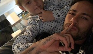 Neymar e filho insta