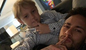 Neymar e filho insta