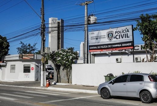 Central de Polícia em Campina Grande, no Agreste da Paraíba