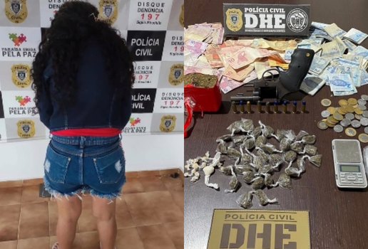 Mulher de 51 anos é presa novamente por tráfico de drogas na Paraíba