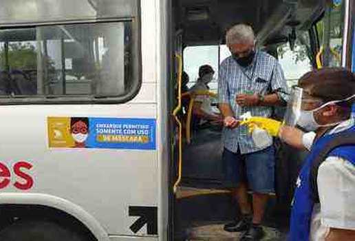 Onibus pandemia joao pessoa foto secom jp