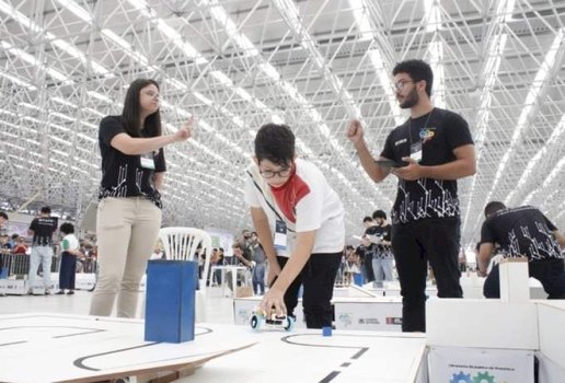 Etapa estadual da Olimpíada Brasileira de Robótica termina nesta quinta (31)